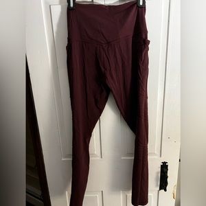 Athleta inclination moto tight